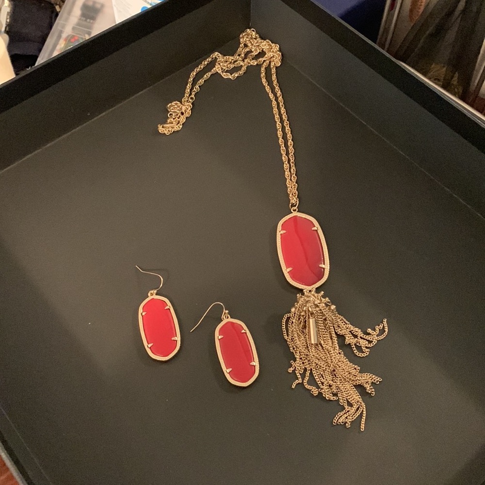 Kendra Scott Necklace/Earrings Set